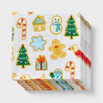 10ct Christmas Cookie Collection Napkin - Spritz™