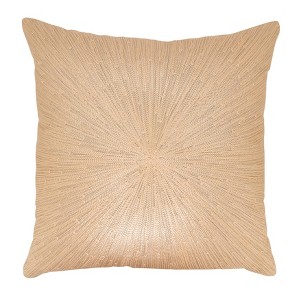 Saro Lifestyle Starbust 20-inch Down Filled Throw Pillow - 1 of 2