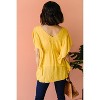 Women's Fly Away Home Blouse - KORI - 4 of 4
