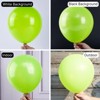 PartyWoo Balloons Lime Green Neon 12 Inch 50 pcs - 2 of 4