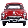 1949 Oldsmobile Rocket 88 Coupe #22 "Overseas Motors Atlanta" Red 1/87 (HO) Scale Diecast Model Car by Oxford Diecast - 3 of 3