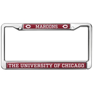 University of Chicago Mascot Full Size Standard License Plate Metal Frame - 1 of 4
