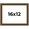 PosterPalooza | Sculpted Gold Picture Frame - UV Acrylic, Backing Board, Hanging Hardware Included - 2 of 4