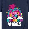 Boys' - Trolls - Rainbow Vibes Poppy Short Sleeve Graphic T-Shirt - 2 of 4