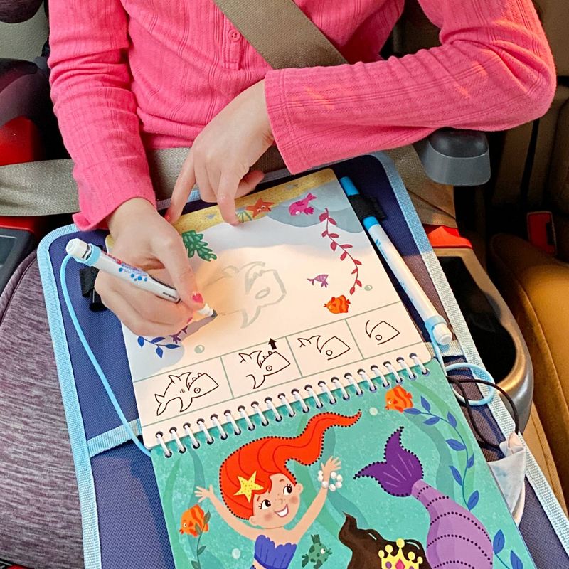 Totebook Kids&#39; Travel Dry Erase Activity Kit - Ocean + Princess, 5 of 8
