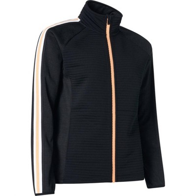 Women's Wo Turnberry 3D Stripe Fullzip Cardigan - Abacus Sportswear US