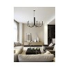 Elegant Lighting Layne 42 inch chandelier in Black - 2 of 4