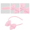 Unique Bargains Bow Headband Fashion Cute Polyester Hairband for Teenager 5.9x4.4 Inch - 3 of 4