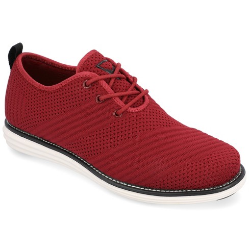 Mens Red Comfort Dress Shoes