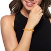 Ross-Simons Multicolored Enamel Fox Bangle Bracelet in 18kt Gold Over Sterling - 2 of 3