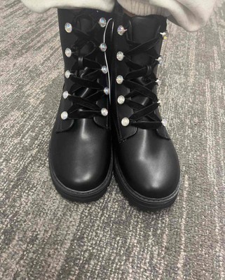 Girls Zara Combat Boots Art Class Black 5 Target