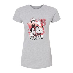 Women's - Disney Princess - Snow White Pop Fitted Graphic T-Shirt - 1 of 3