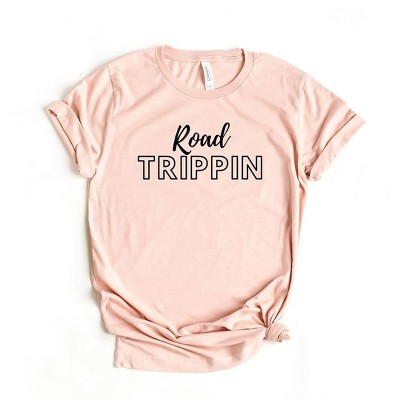 Simply Sage Market Women's Road Trippin' Script Short Sleeve Graphic Tee