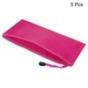 Unique Bargains Waterproof Cloth Zipper Home Office Travel File Bags 5 Pcs - 3 of 4