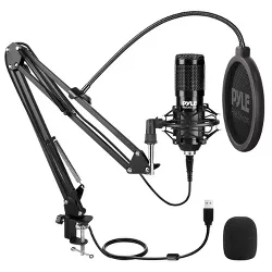 Pyle Desktop USB Podcast Microphone Kit