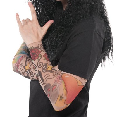 Adult Tattoo Sleeve Accessory Halloween Costume