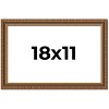 PosterPalooza | Classic Gold Picture Frame - UV Acrylic, Backing Board, Hanging Hardware Included - 2 of 4