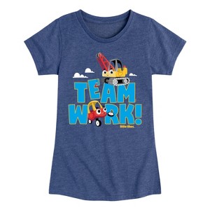 Girls' - Little Tikes - Teamwork Makes the Dream Work Fitted Short Sleeve Graphic T-Shirt - 1 of 3