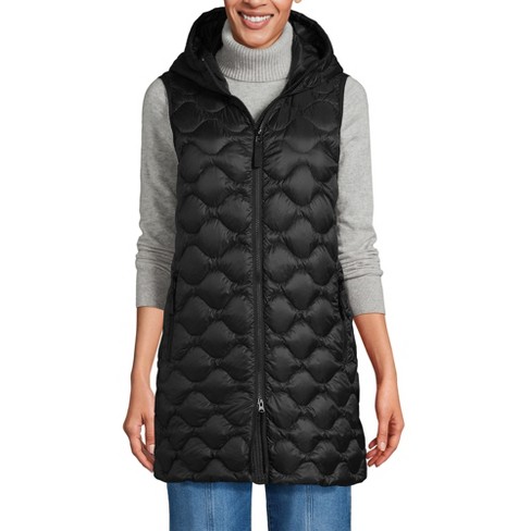 Lands End Women s Wanderweight Packable Down Long Vest Target