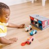 Melissa & Doug Toy Keys and Cars Wooden Rescue Vehicles and Garage - 7pc - 2 of 4
