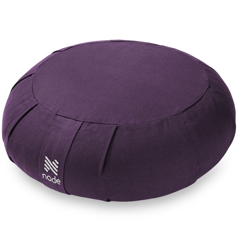 Node Fitness Zafu Meditation Cushion, 15" Round Yoga Pillow, 1 of 8