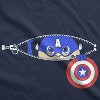 Maternity Peeking Captain Baby Funny Pregnancy Announcement Pregnant T shirt - Crazy Dog Maternity T Shirt Gift for Mom to be - 2 of 4