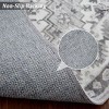 Acekool Rug - Machine Washable Non-Slip Low Pile Indoor Carpet for Bedroom & Living Room - 4 of 4
