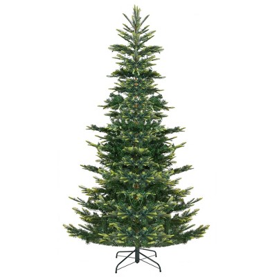 Yaheetech 6Ft/7.5Ft Pre-Lit Artificial Christmas Tree for Home Party