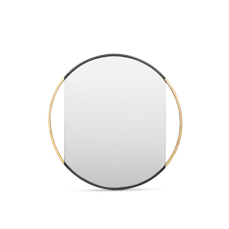 Park Hill Collection Clark Round Geo Mirror Small, 1 of 3