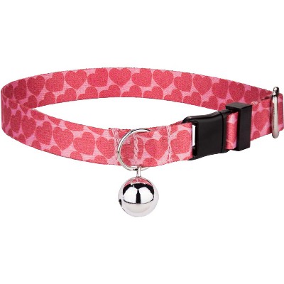 Country Brook Petz® Scrolling Hearts Cat Collar