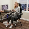 AZL1 Life Concept Video Computer Game Chair with Ergonomic Lumbar Support PU Leather Swivel Racing Chair with Arm - 2 of 4