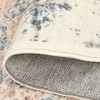 Vintage Printed Non Slip Area Rug Distressed Washable Soft Low Pile Indoor Non Shedding Accent Carpet for Living Room Bedroom - 4 of 4