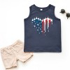 The Juniper Shop Patriotic Plane Heart Toddler Tank - 3 of 4