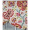 RLF Home 3" Rod Pocket High Quality Fabric Jubilee Stationary Balloon Valance for Windows 50" x 23" Multi - 3 of 4