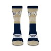 NCAA Georgia Tech Yellow Jackets Mixer Crew Socks: Cushioned Heel & Toe, Knit Fabric - 2 of 3