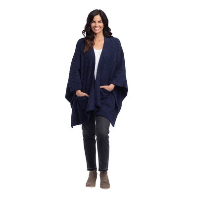 softies marshmallow hooded shawl