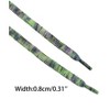 INSPIRE CHIC Gradient Colors Flat Shoelaces for Boots Sneakers 2 Pairs - 3 of 4