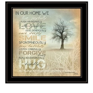 "In Our Home" by Marla Rae, Ready to Hang Framed Print, Black Frame - 1 of 1