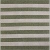 Unique Loom Outdoor Striped Distressed Stripe Striped Woven Area Rug - 2 of 4
