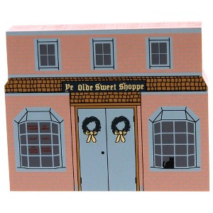 Cats Meow 3.5 Inch Ye Olde Sweet Shoppe Landmark Cincinnati Zoo Dickens Village Buildings - 1 of 2