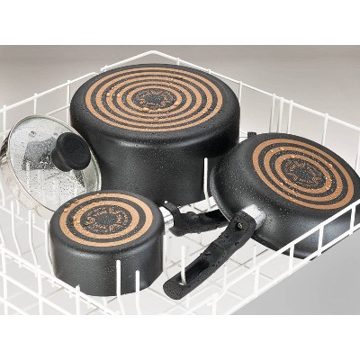 T-fal   Simply Cook Nonstick Cookware Set Black
