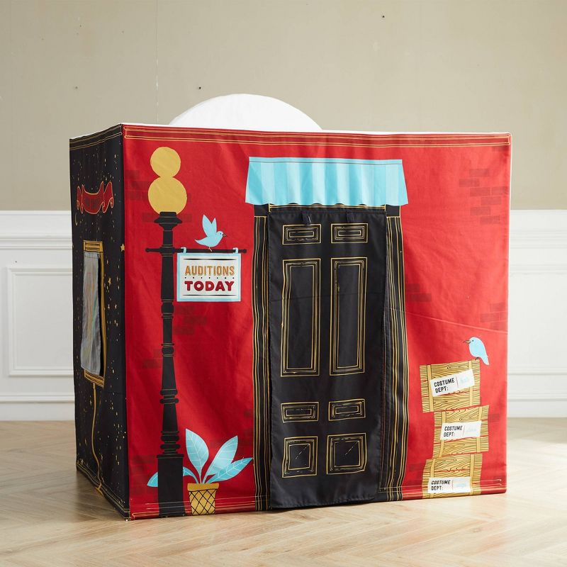 Kids&#39; Play House Theater with Microphone Tent - Wonder &#38; Wise, 5 of 9