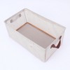 Unique Bargains Fabric Collapsible Design Spacious Capacity Storage Bins with Handles 19" x 11" x 8" - 3 of 4