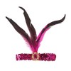Unique Bargains Women's Feather Sequins Headband 1 Pc - 3 of 4