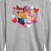Boys' - Paw Patrol - Chase Sky Hearts Long Sleeve Graphic T-Shirt - 2 of 4