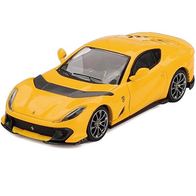 Ferrari 812 Competizone Giallo Modena Yellow 1/64 Diecast Model Car by BBR