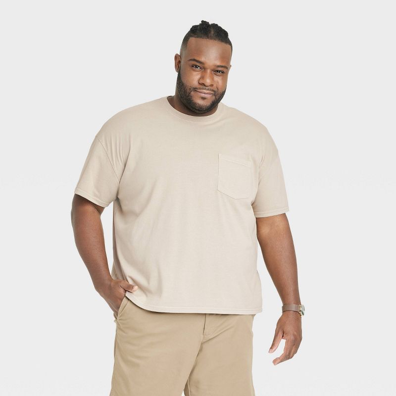 Men's Heavyweight Short Sleeve T-Shirt - Goodfellow & Co™, 1 of 5