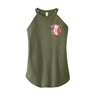 Women's - Disney - Minnie Wink Face Graphic High Neck Tank - 1 of 3