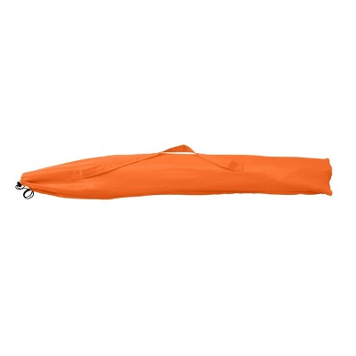 7.5ft Orange UV Resistant Beach and Patio Umbrella