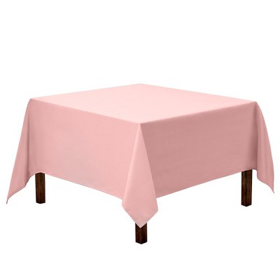 Gee Di Moda Square Tablecloth - Heavy Duty Washable Polyester - For Square or Round Tables